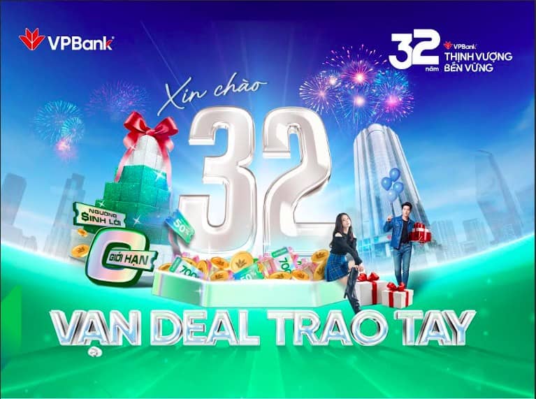 VPBank 32: Hành trình kiến tạo thương hiệu gắn kết, đột phá, truyền cảm hứng