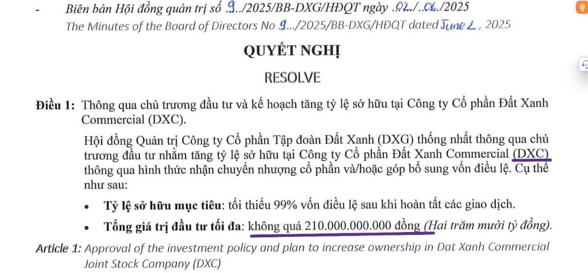 DXS CÓ LÀ PHIÊN BẢN MỚI TRONG TƯƠNG LAI CỦA DXG !. BÀI VIẾT TRÍCH DẪN TỪ FACEBOOK Hà Minh Tuấn.  ...