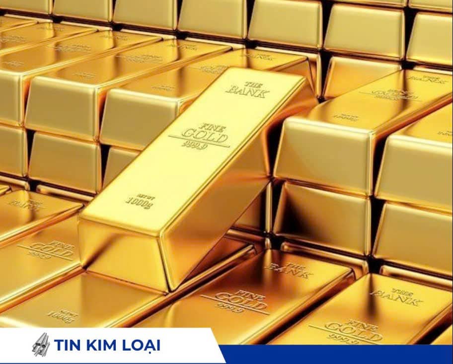 Giá vàng thế giới hôm nay tiếp tục tăng mạnh