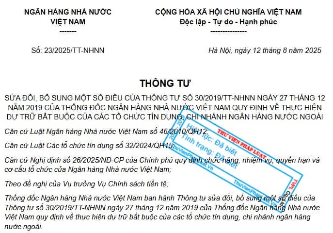 Thông tư mới NHNN – Nhóm bank cơ cấu ngân hàng 0 đồng hưởng lợi lớn!