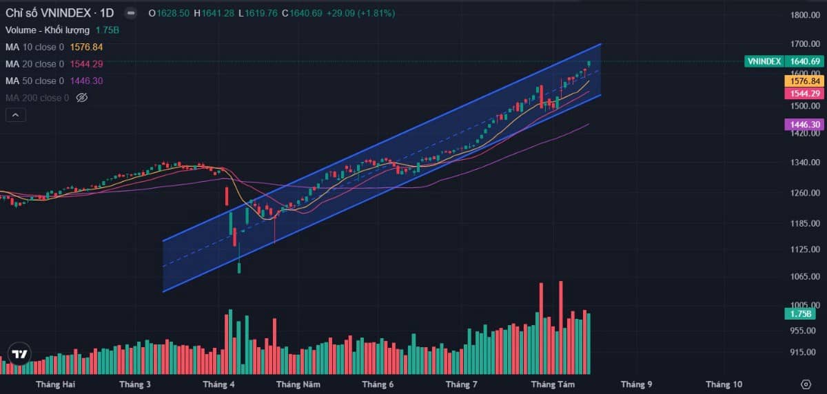 Bản tin buổi sáng ngày 15/08/2025: Dòng tiền đổ vào bluechips! Cơ hội cực lớn cho nhà đầu tư?