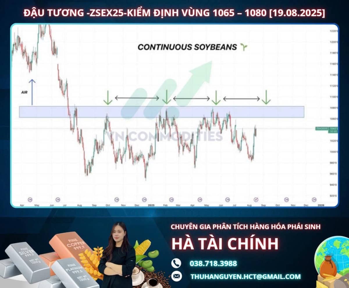 Đậu tương – Kiểm định vùng giá bản lề trong bối cảnh cung cầu thắt chặt