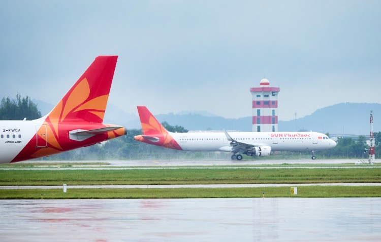Ngắm dàn 3 tàu bay Airbus A321 hiện đại của Sun PhuQuoc Airways: sẵn sàng cất cánh vào tháng 11