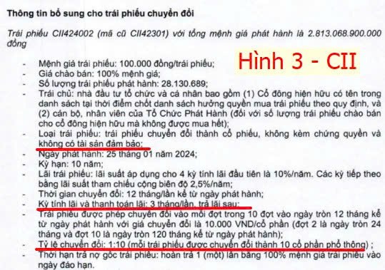 Cổ phiếu CII và sự pha loãng nguy hiểm trong uptrend