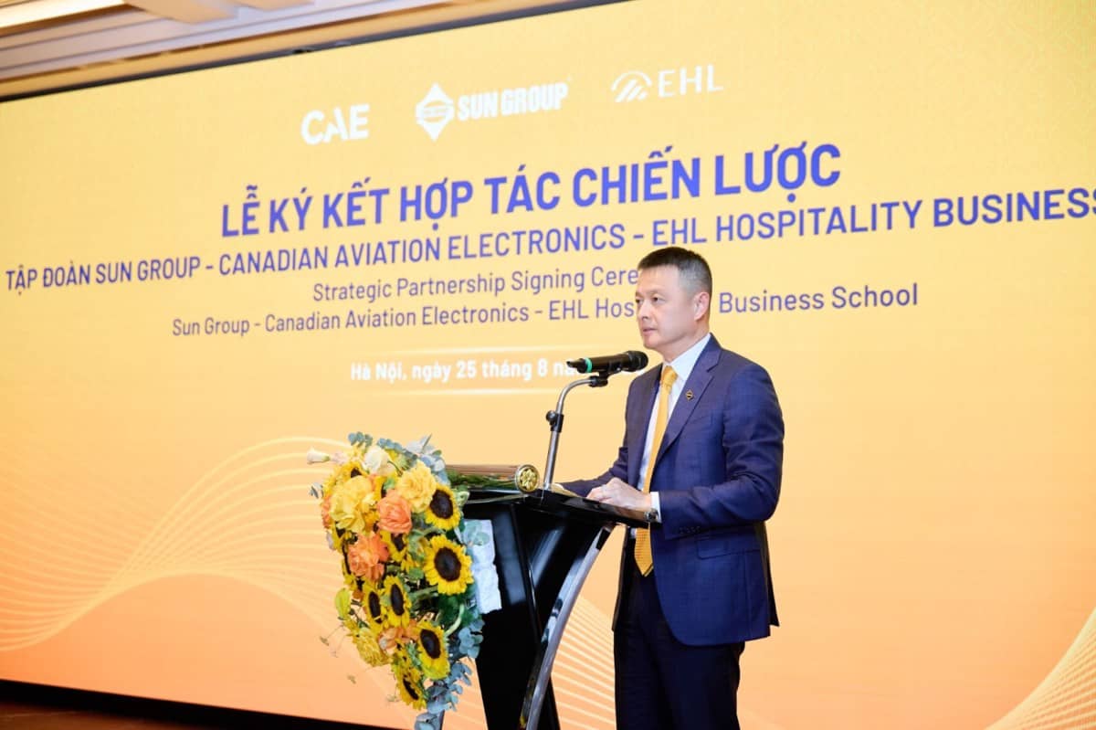Sun Group hợp tác chiến lược 2 đối tác quốc tế hàng đầu từ Canada và Thụy Sỹ trong lĩnh