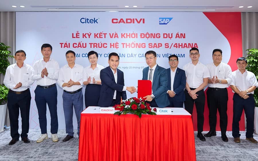 CADIVI chính thức khởi động dự án tái cấu trúc hệ thống SAPS/4HANA