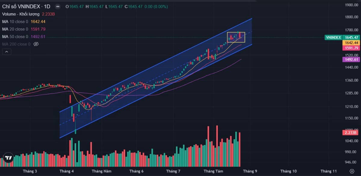 Bản tin buổi sáng ngày 25/08/2025: VN-Index sẽ hồi mạnh? Nhóm cổ phiếu đẻ trứng vàng?