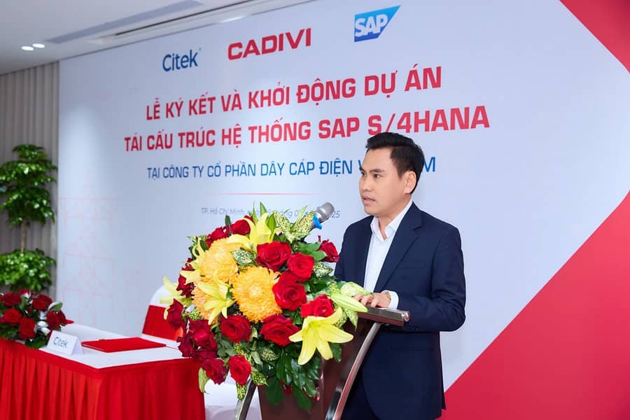 CADIVI chính thức khởi động dự án tái cấu trúc hệ thống SAPS/4HANA
