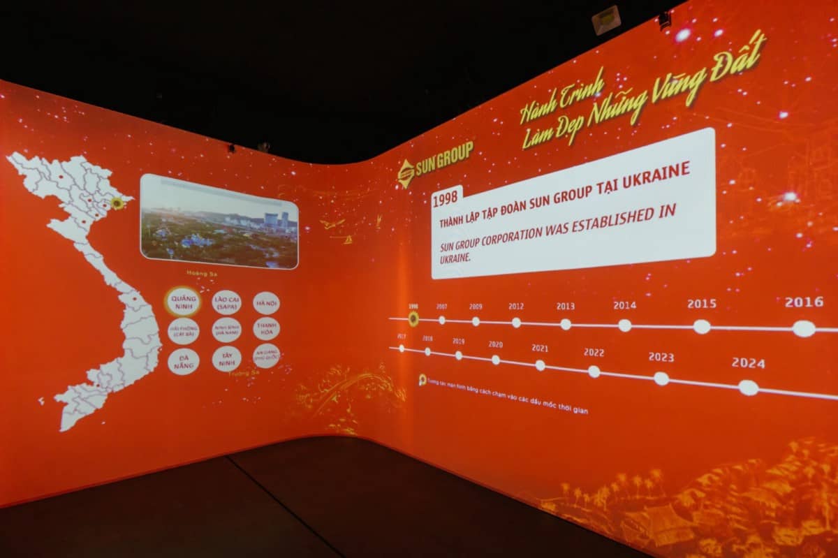 “Cất cánh” chuyến bay nghệ thuật của Sun Group tại triển lãm A80