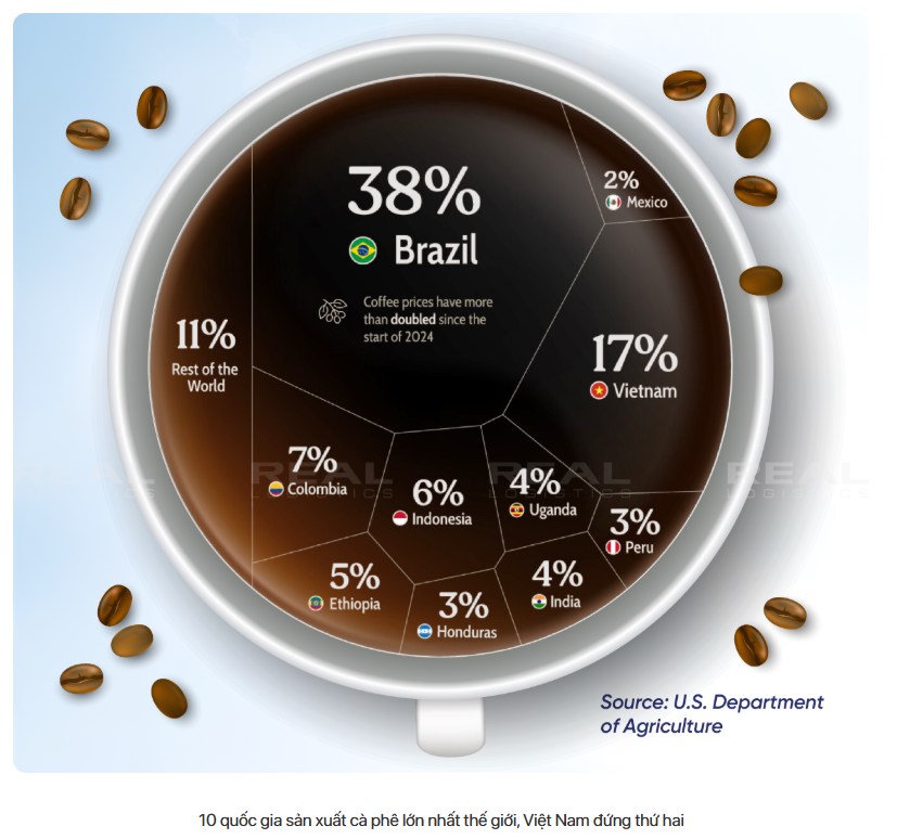 Không thể thay thế: Mỹ có thể chịu được bao lâu nếu thiếu cà phê từ Brazil?