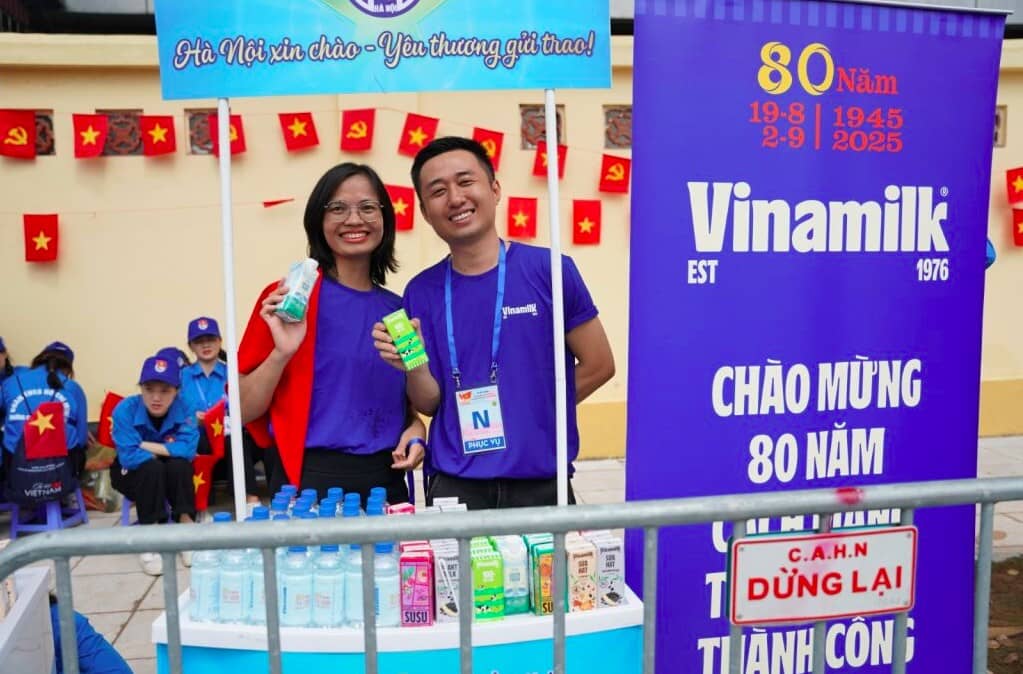 Gần 1 triệu sản phẩm Vinamilk tiếp sức cho đại lễ kỷ niệm 80 năm quốc khánh 2/9