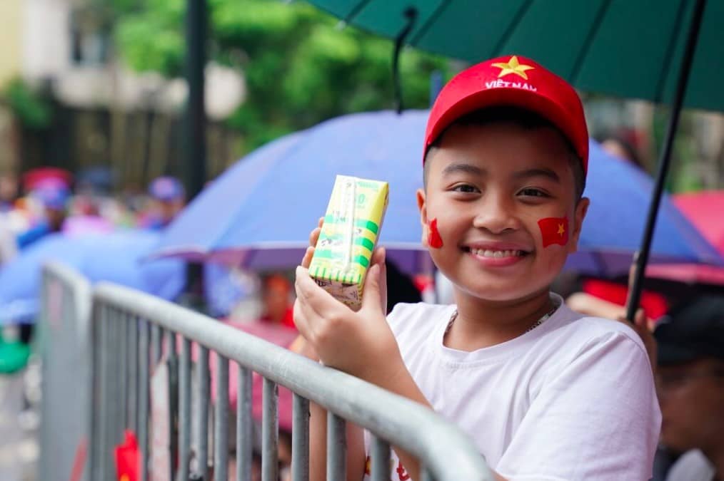 Gần 1 triệu sản phẩm Vinamilk tiếp sức cho đại lễ kỷ niệm 80 năm quốc khánh 2/9