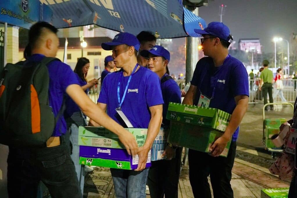 Những khoảnh khắc đẹp cùng Vinamilk trong ngày hội non sông