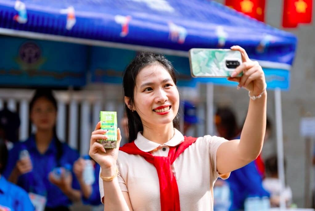 Những khoảnh khắc đẹp cùng Vinamilk trong ngày hội non sông