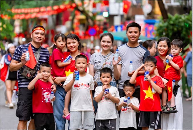 Những khoảnh khắc đẹp cùng Vinamilk trong ngày hội non sông