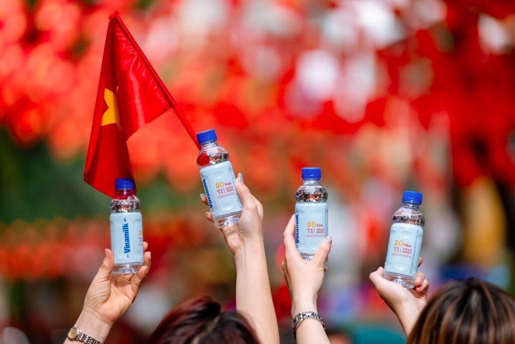 Những khoảnh khắc đẹp cùng Vinamilk trong ngày hội non sông