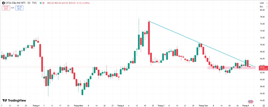 Giá Dầu WTI Chịu Áp Lực Giảm Trước Cuộc Họp OPEC+, Tồn Kho Mỹ Bất Ngờ Tăng