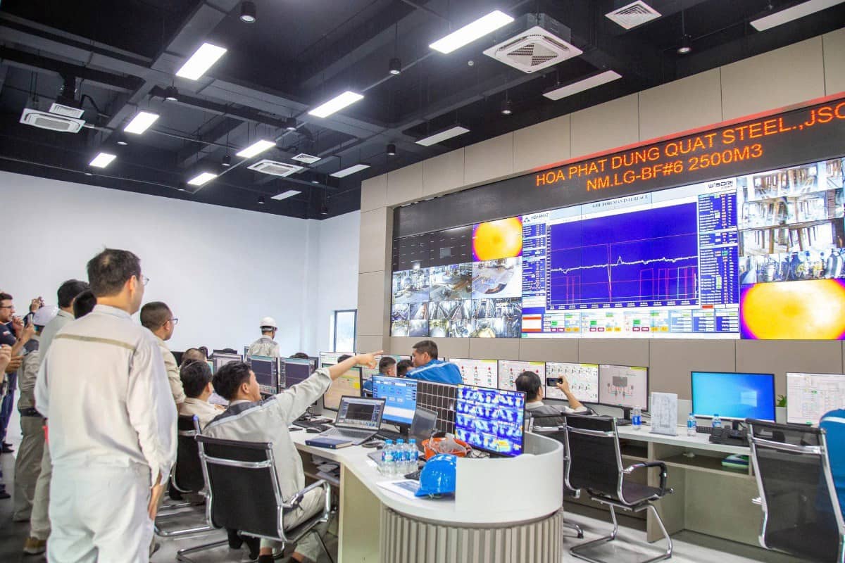 Lò cao số 2 của Hòa Phát Dung Quất 2 ra mẻ gang đầu tiên, tiến gần mục tiêu lọt top 30 doanh nghiệp  ...