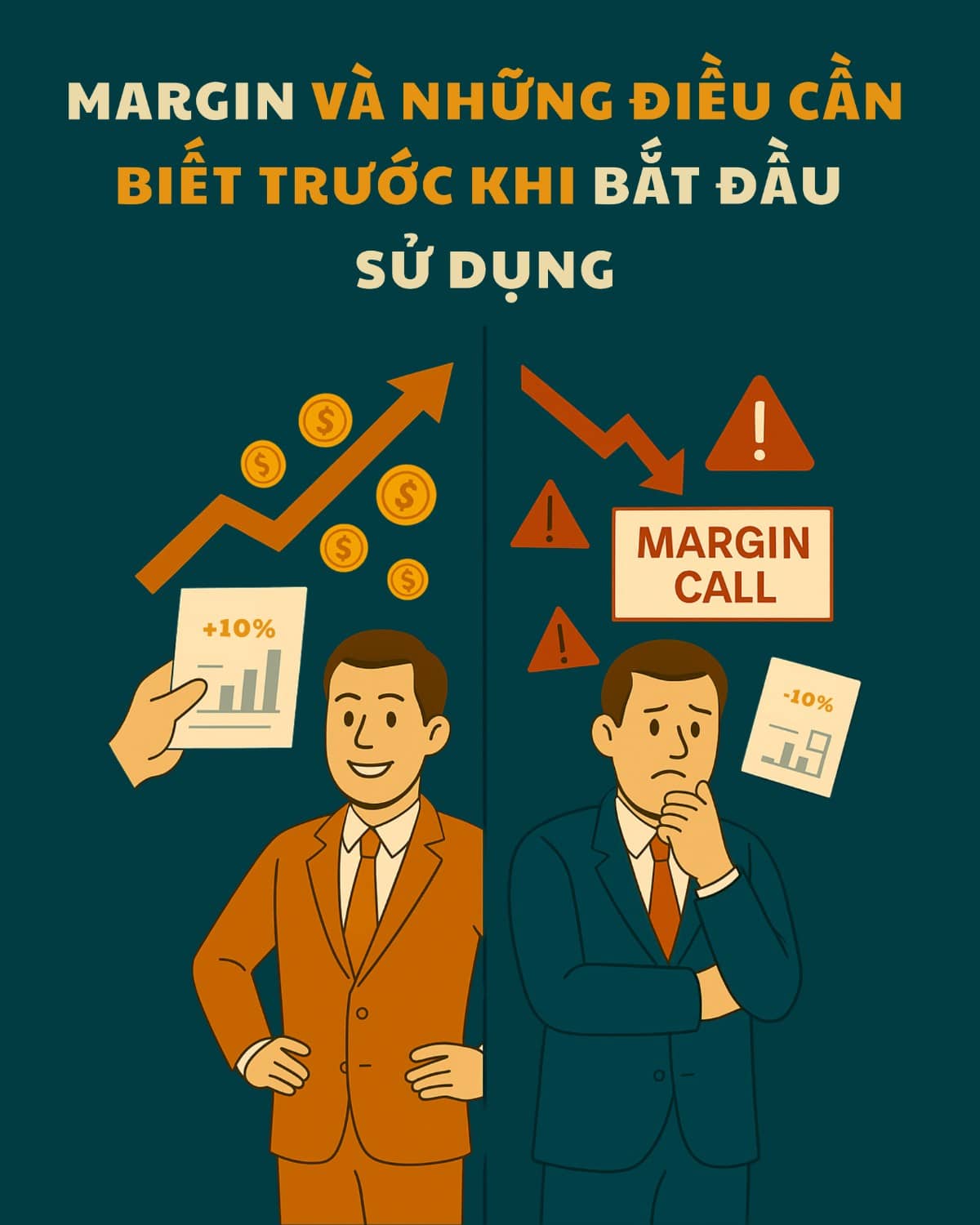 Tự chủ đầu tư 23- Margin và những điều cần biết trước khi bắt đầu sử dụng