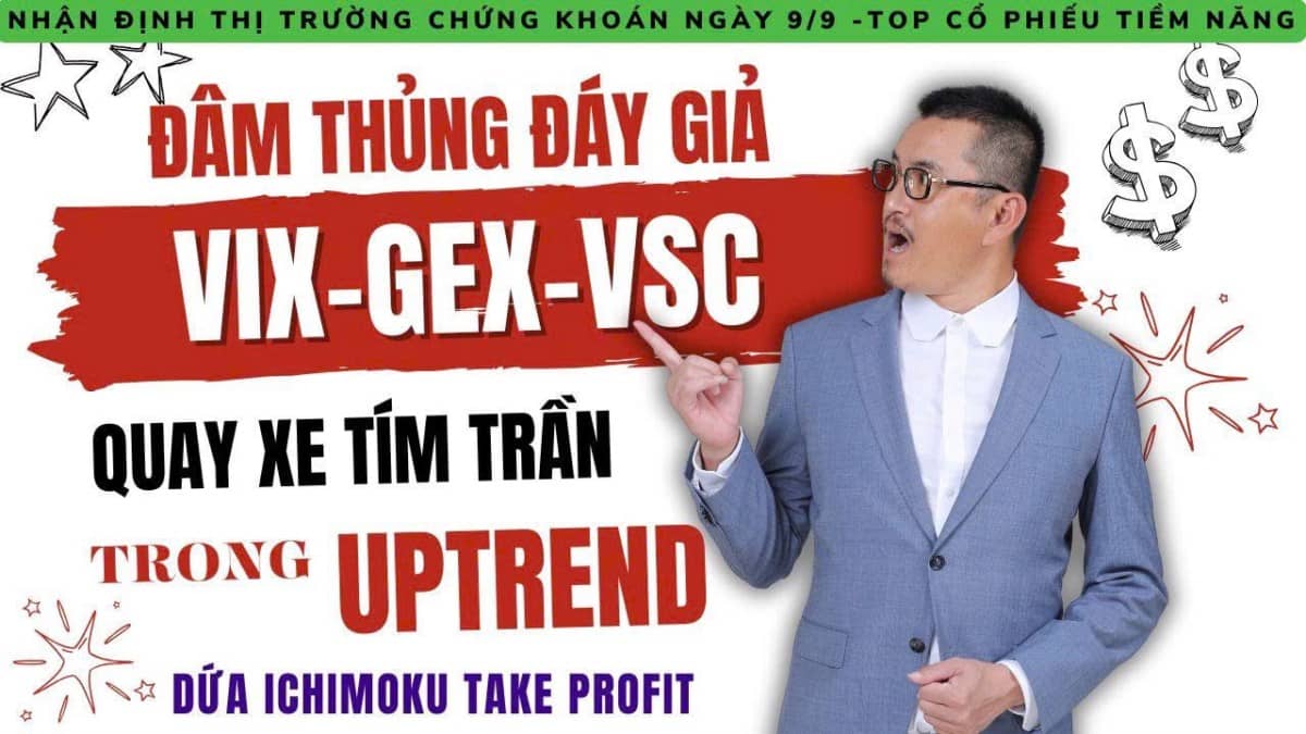 Chứng khoán hôm nay: Đâm thủng đáy để gom hàng? VIX – GEX – VSC bật mạnh tím trần!