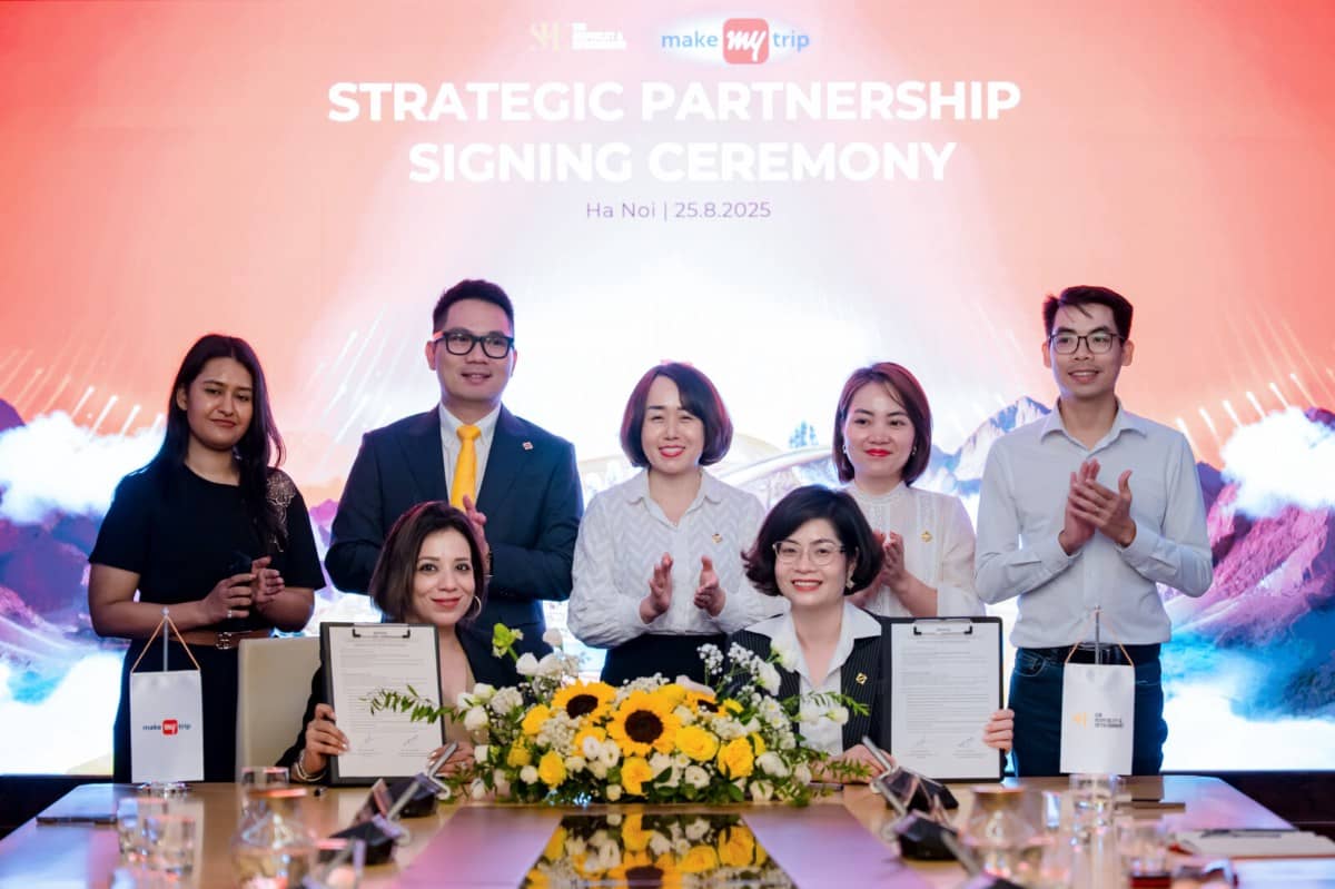 Sun Hospitality & Entertainment Group ký hợp tác với MakeMyTrip, mở rộng thị trường khách Ấn Độ đến Việt Nam