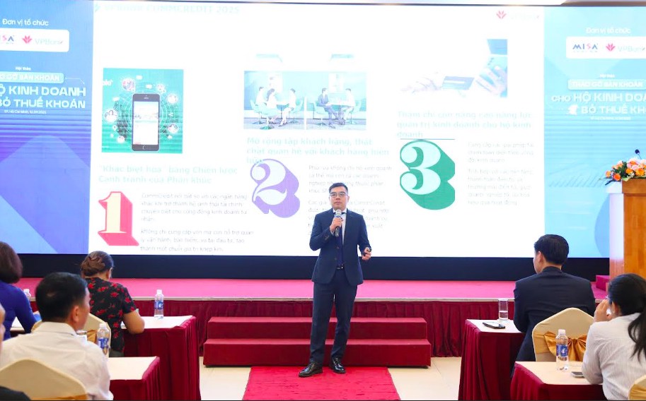 Ngân hàng đồng hành cùng hộ kinh doanh trong bước chuyển mình bỏ thuế khoán