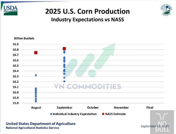 Bản đồ nông sản 9/2025: Nguồn cung dồi dào, ngô dẫn sóng, đậu tương dư cung