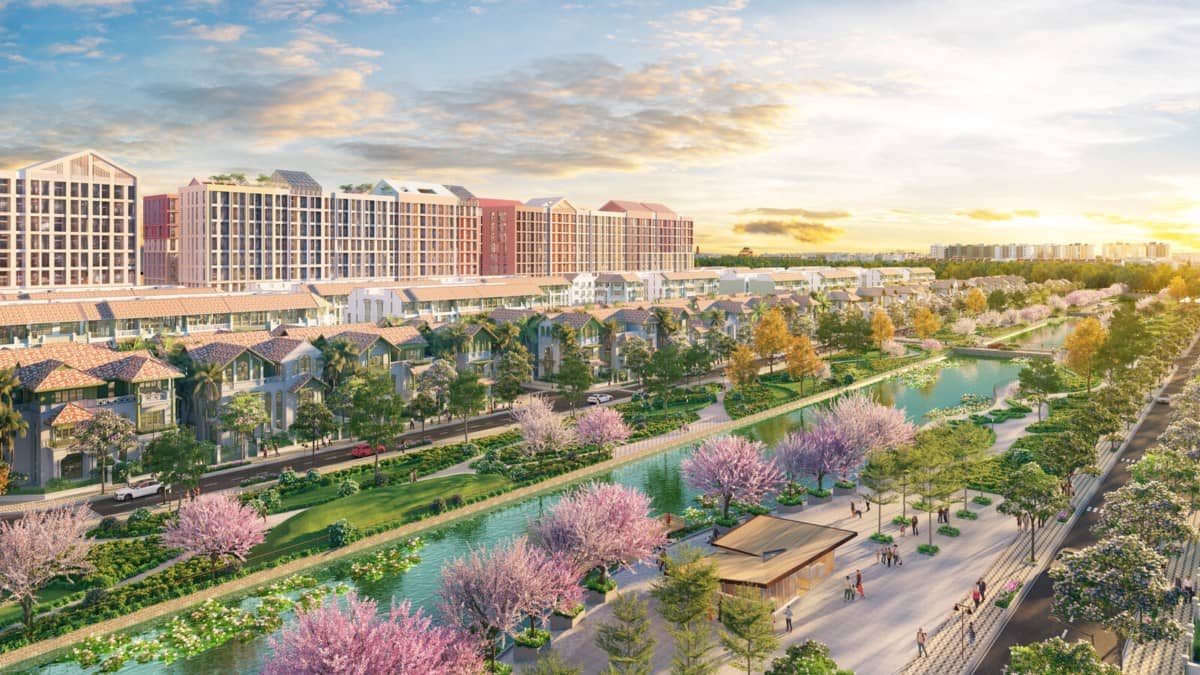 Đô thị Sun Group Nam Hà Nội ra mắt phân khu mới bên trục đại lộ hoa rực rỡ