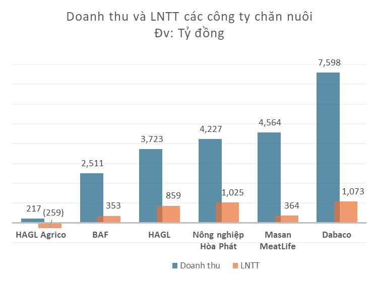 Giảm vốn nhưng lãi bùng nổ - mảng nông nghiệp Hòa Phát đang “vượt mặt” Dabaco, BAF, HAGL như thế nào?