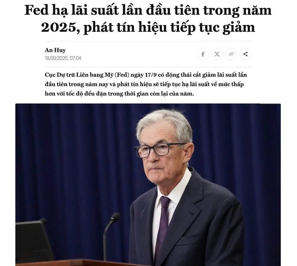 🔥FED CHÍNH THỨC HẠ LÃI SUẤT LẦN ĐẦU TRONG NĂM🔥. 🔻FED chính thức đã hạ lãi suất lần đầu tiên trong  ...
