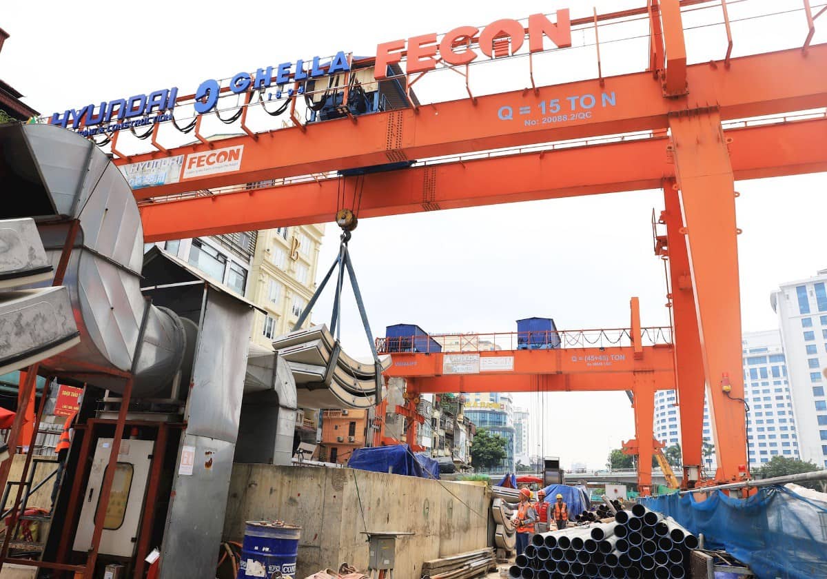 FECON trúng thầu gói đầu tiên dự án Đường sắt đô thị số 2 Hà Nội, đoạn Nam Thăng Long – Trần Hưng Đạo