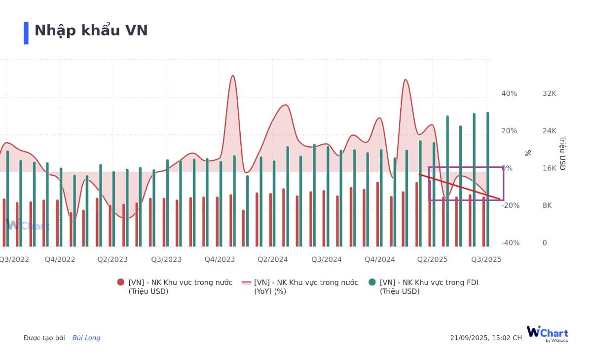 Xuất nhập khẩu Việt Nam tăng mạnh – nhưng doanh nghiệp nội địa đang ‘đuối sức"?