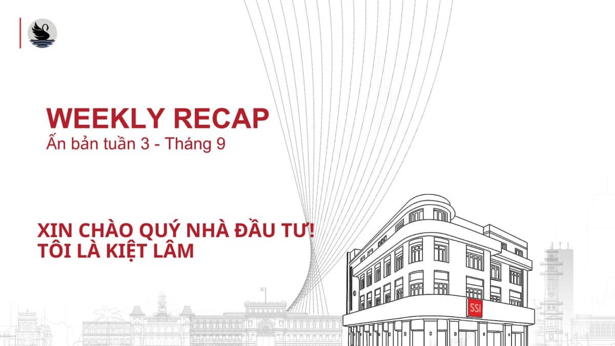 Market Recap-Tuần thứ 3 - tháng 9. I. ĐIỂM NHẤN THỊ TRƯỜNG CHỨNG KHOÁN VIỆT NAM. 1. Diễn biến Chỉ số  ...