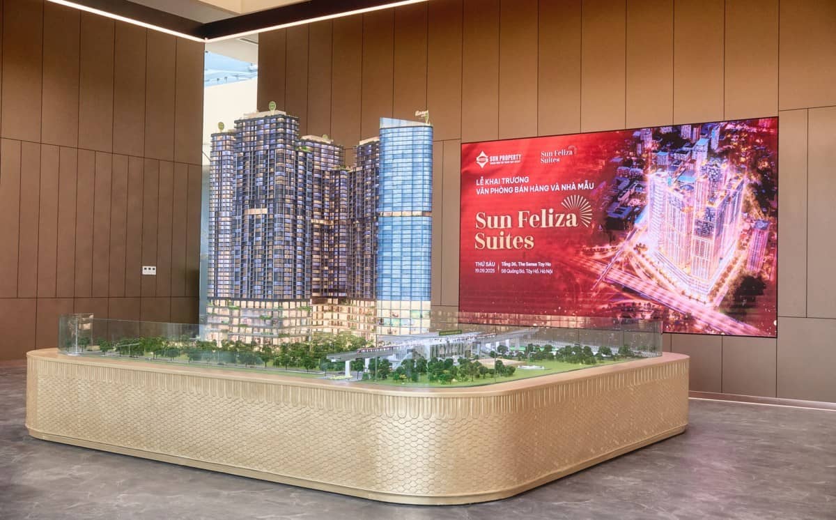 Ra mắt Sun Gallery Tay Ho và nhà mẫu căn hộ Sun Group Cầu Giấy