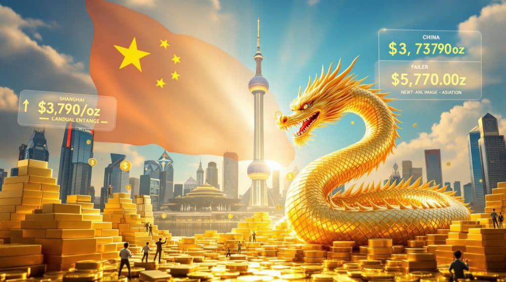 Trung Quốc thu hút dự trữ vàng nước ngoài để định hình lại nền tài chính toàn cầu