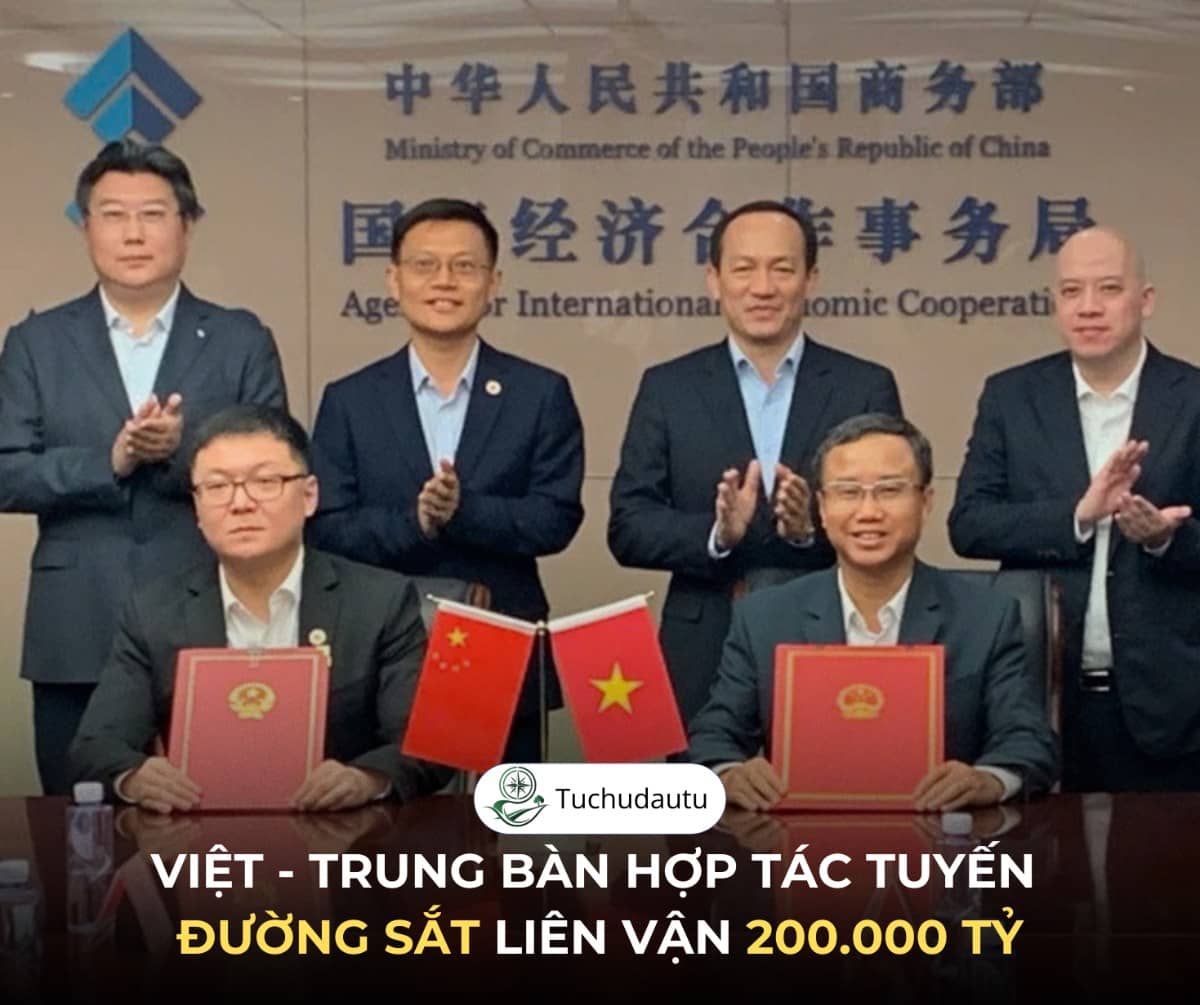 Việt - Trung bàn hợp tác tuyến đường sắt liên vận 200.000 tỷ