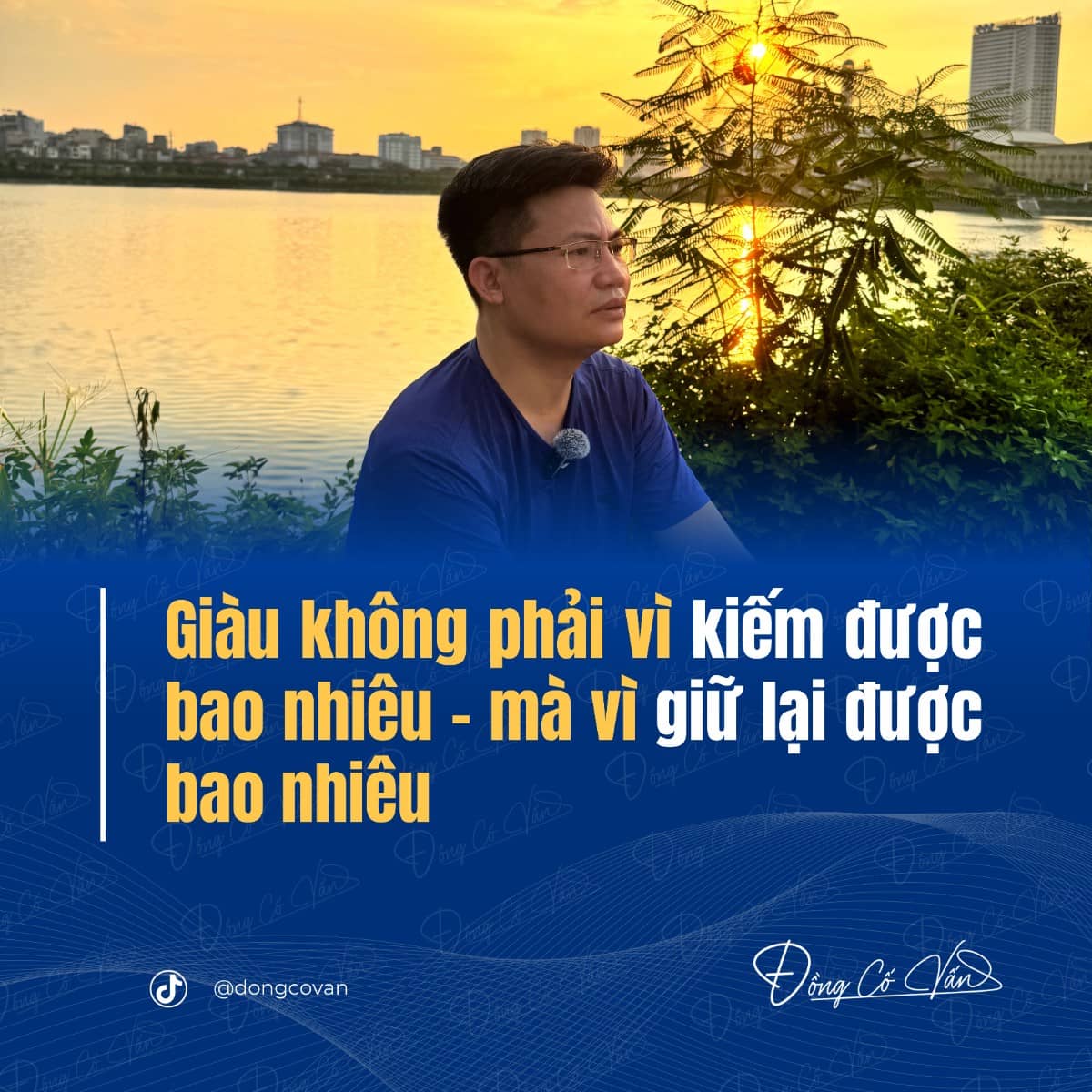 Giàu không phải vì kiếm được bao nhiêu – mà vì giữ lại được bao nhiêu