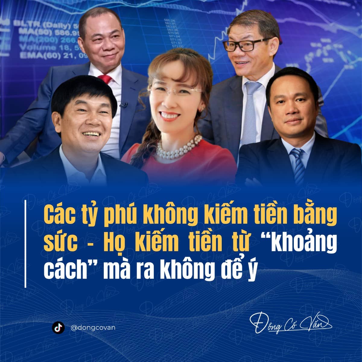 Các tỷ phú không kiếm tiền bằng sức – Họ kiếm tiền từ “khoảng cách” mà chúng ta không để ý