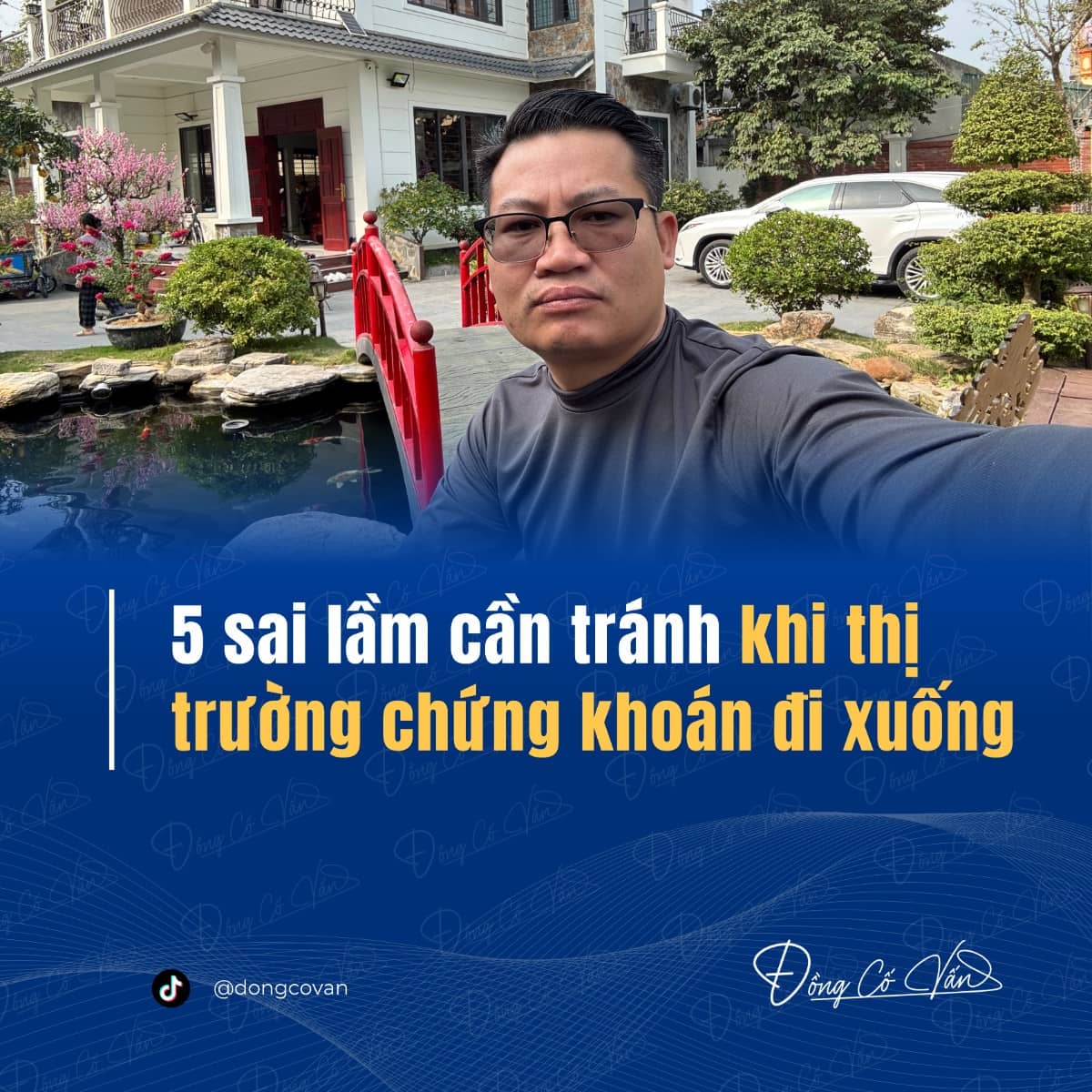 5 sai lầm chí mạng khi thị trường chứng khoán đi xuống