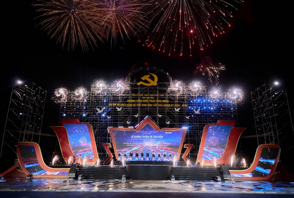 Ninh Bình khánh thành các dự án, công trình trọng điểm mừng Đại hội đại biểu Đảng bộ lần thứ