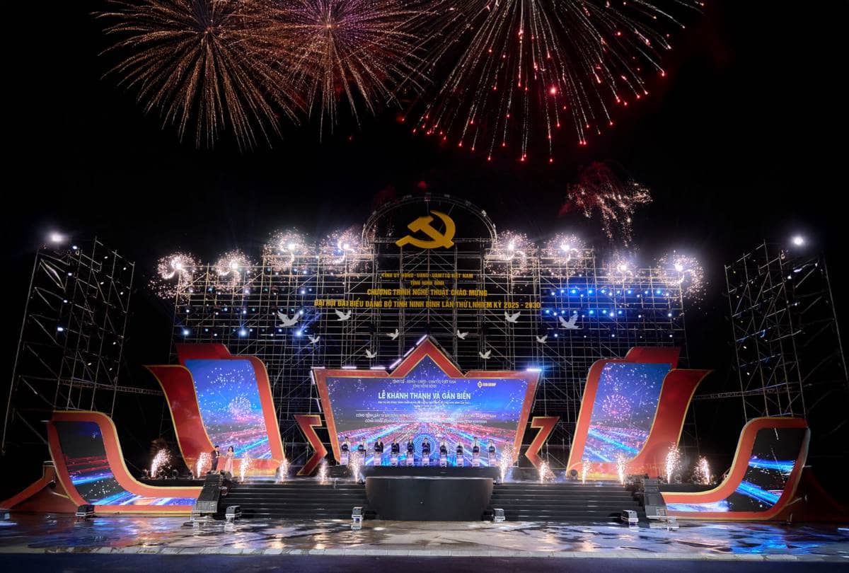 Ninh Bình khánh thành các dự án, công trình trọng điểm mừng Đại hội đại biểu Đảng bộ lần thứ