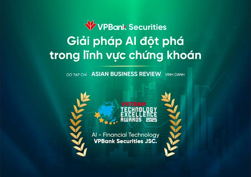 VPBankS được vinh danh tại Asian Technology Excellence Awards 2025
