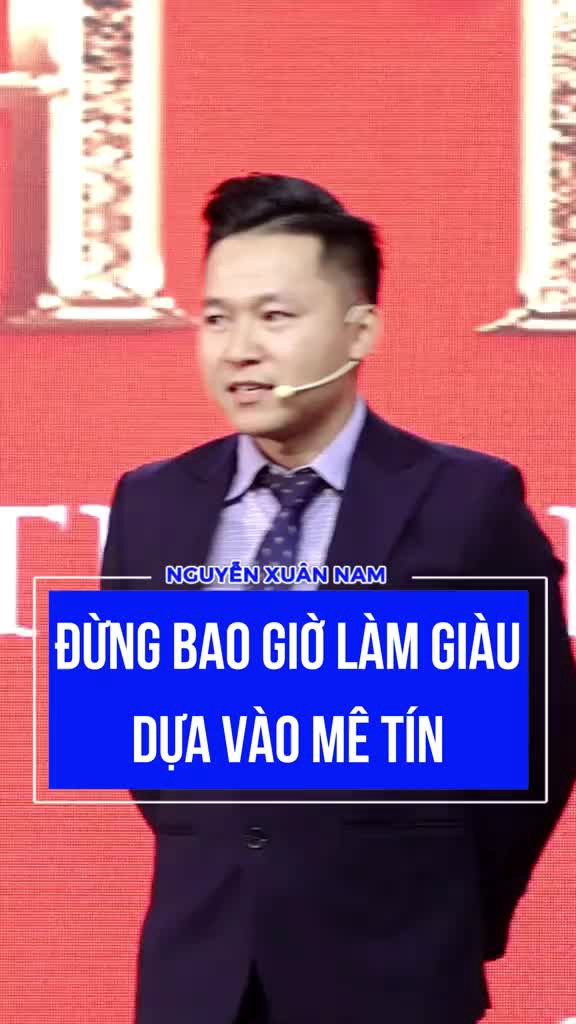 Đừng bao giờ làm giàu dựa vào mê tín
