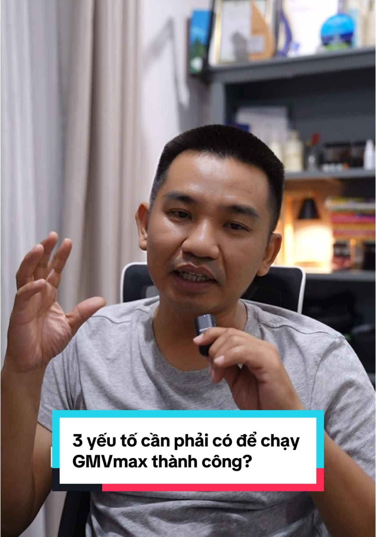 3 yếu tố cần phải có để chạy GMVmax thành công?
