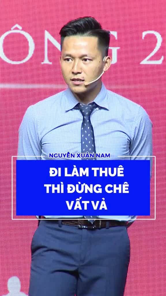 Đi làm thuê thì đừng chê vất vả!