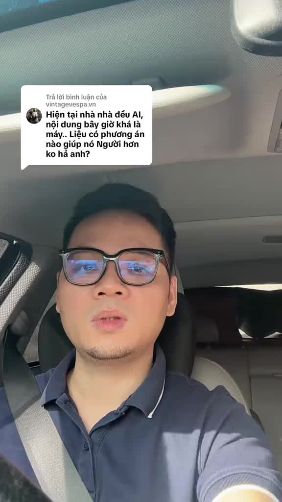 AI là công cụ giúp chúng ta sáng tạo nội dung nhưng không thể thay thế con người