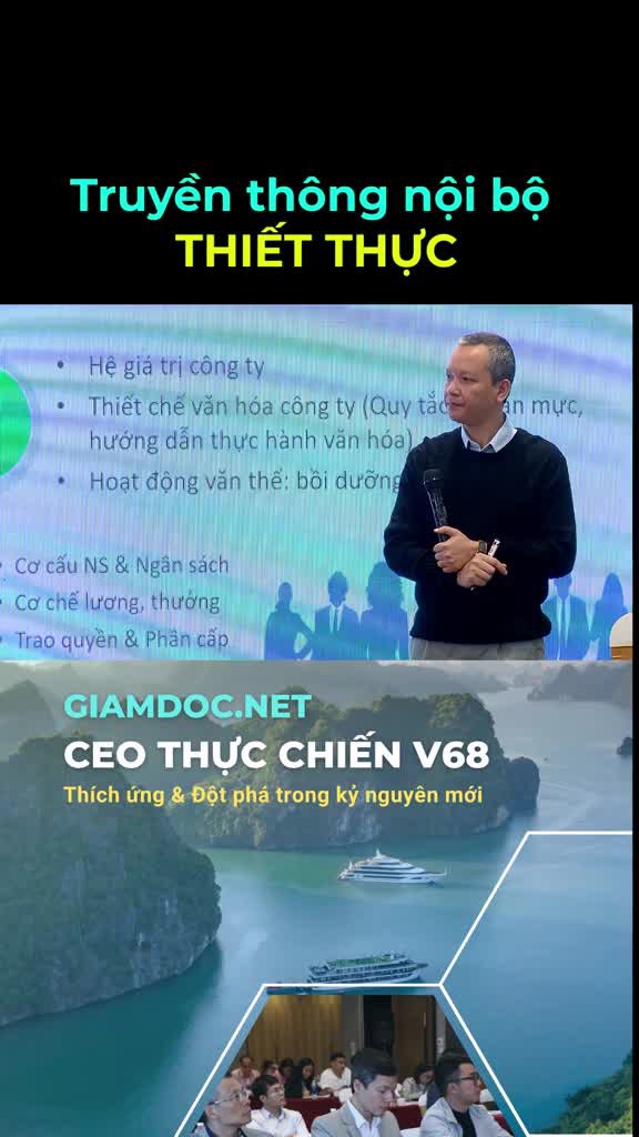 Truyền thông nội bộ về văn hóa cần thiết thực