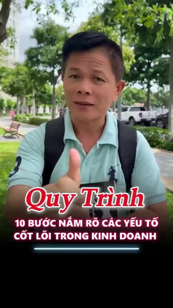 Quy trình 10 bước nắm rõ các yếu tố trong kinh doanh
