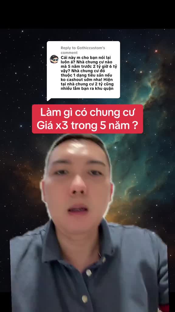 Làm gì có chung cư nào giá X3 trong 5 năm