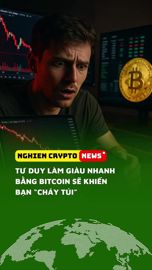 Tư duy làm giàu nhanh bằng Bitcoin chỉ sau một đêm sẽ khiến bạn “cháy túi”